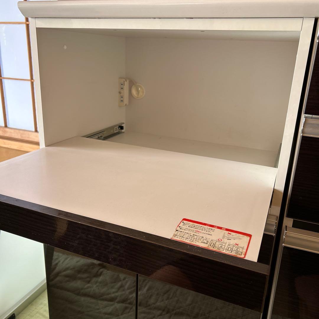 食器棚 キッチンボード　＊ゴミ箱収納付き