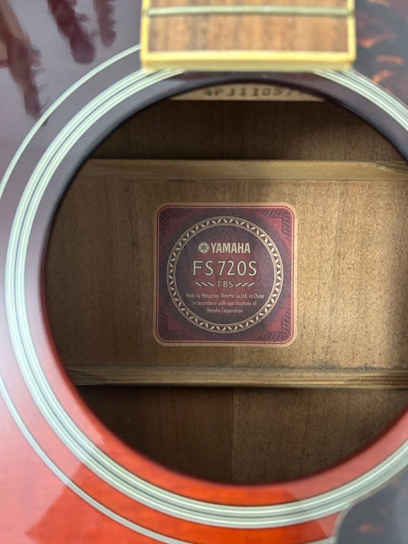 YAMAHA FS720S TBS アコースティックギター