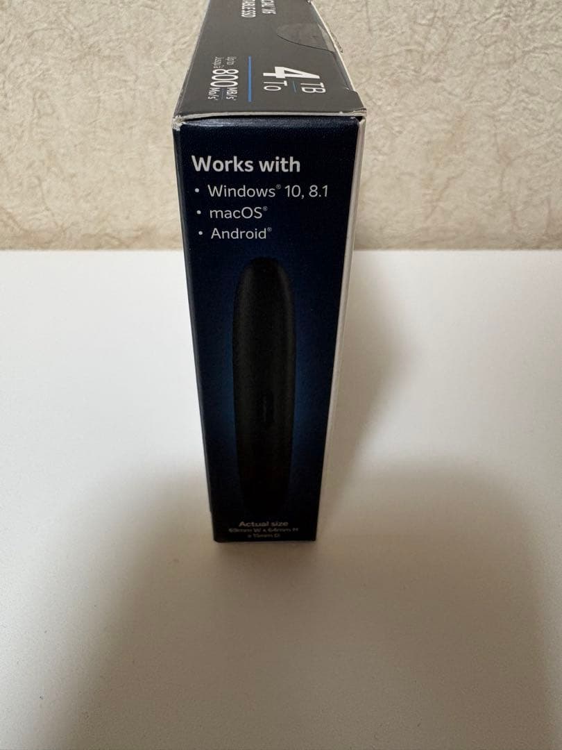 Crucial X6 4TB ポータブルSSD