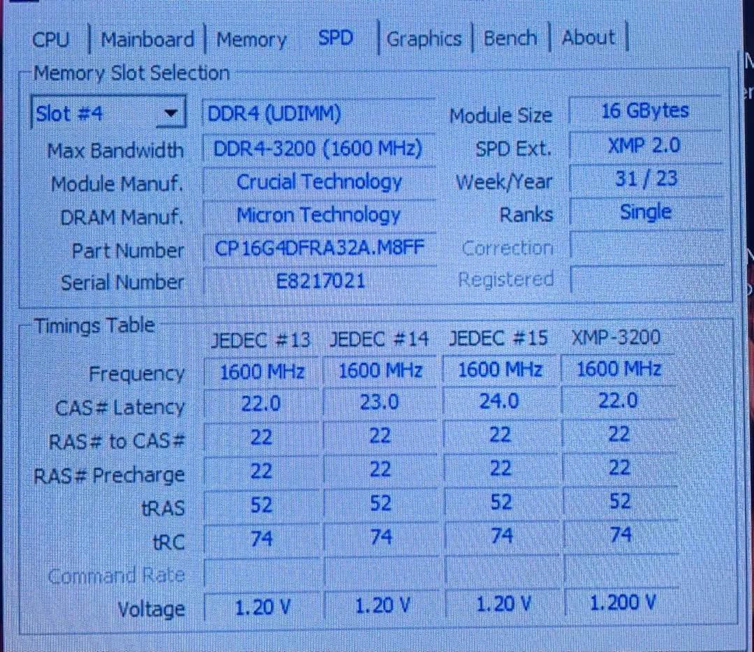 メモリー CRUCIAL DDR4 PRO 3200MHz 32GB (16GBx2)