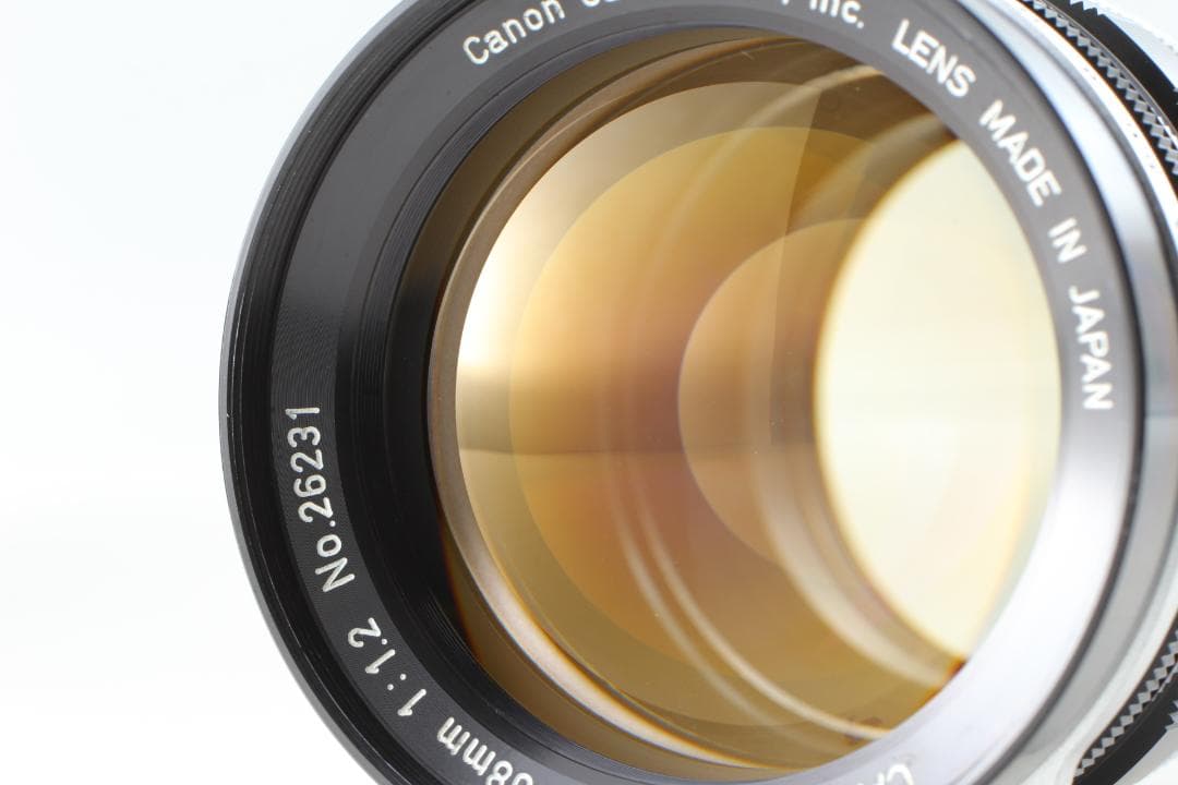 キャノン FL 58mm F/1.2 FDマウント MF 標準レンズ l4071