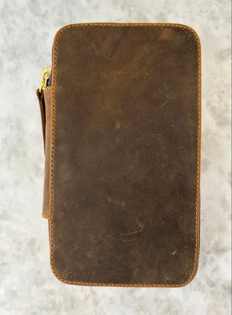 大*止様 バハギア クレイジーホース ダークブラウン10本挿し