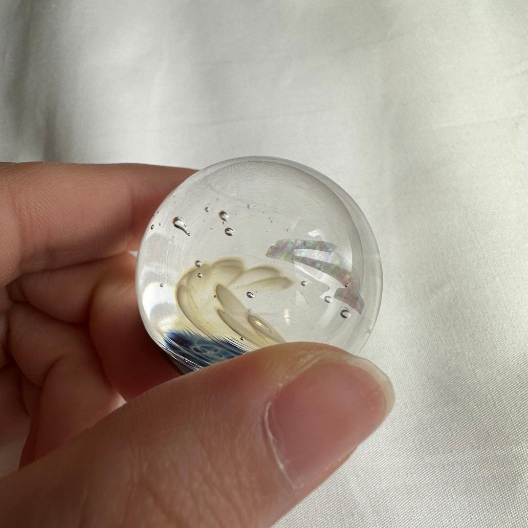 K氏 フリーダムボール イルカ 置物 宙氏