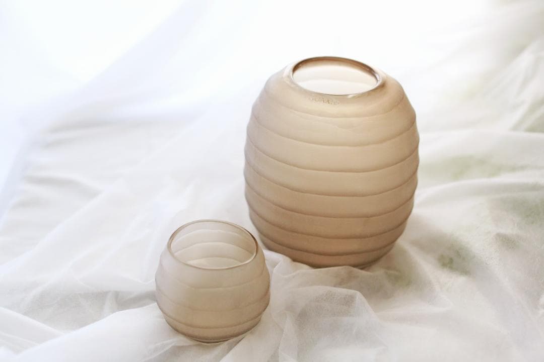 花瓶・フラワースタンド GUAXS BELLY _L + BELLY_tealight SET