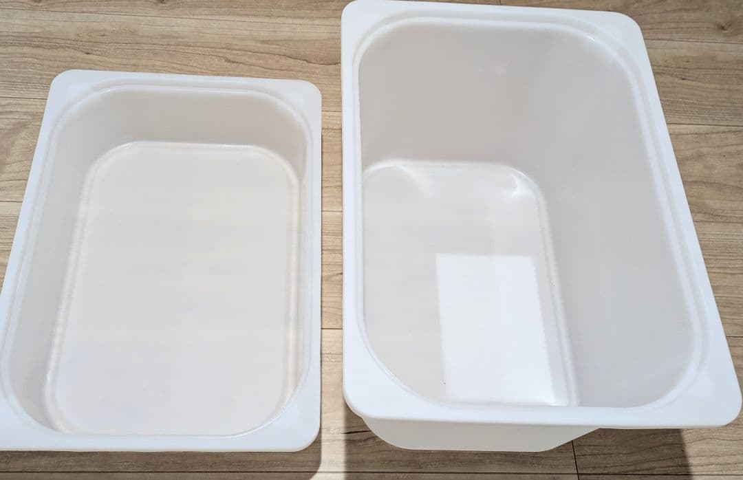 IKEA トロファスト　プラスチックボックス6個付きAタイプ