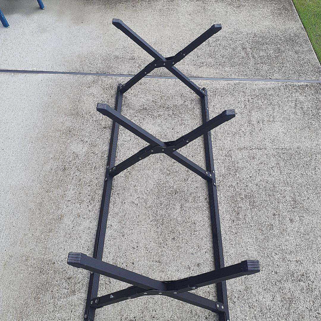 FIELDOOR ウッドロールトップテーブル 120cm×70cm×45cm