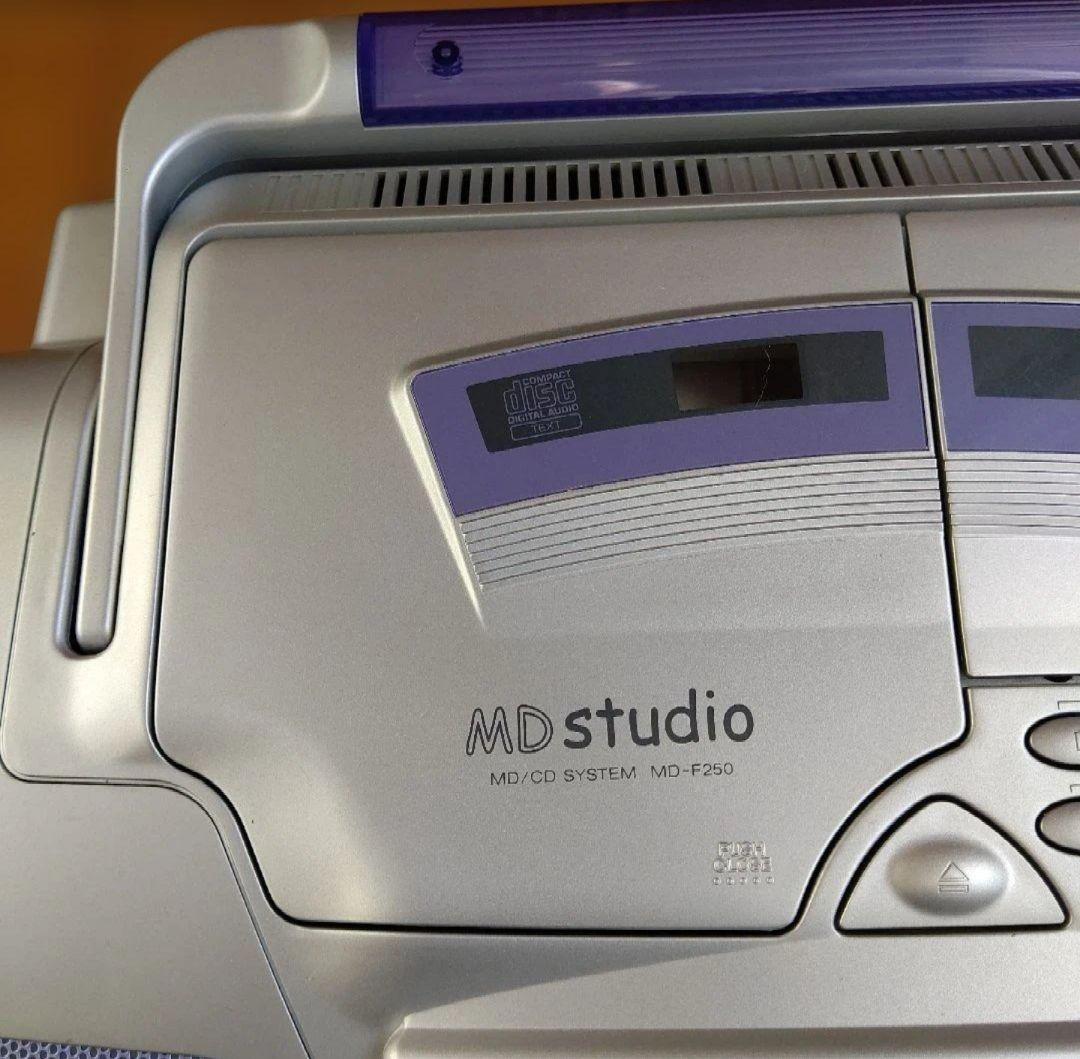 SHARP MD/CDシステム MD-F250