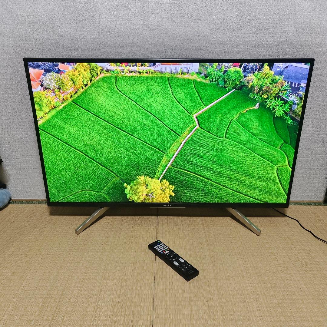 4Kスマートテレビ SONY 43型 ネット動画✨地上波 Android内蔵