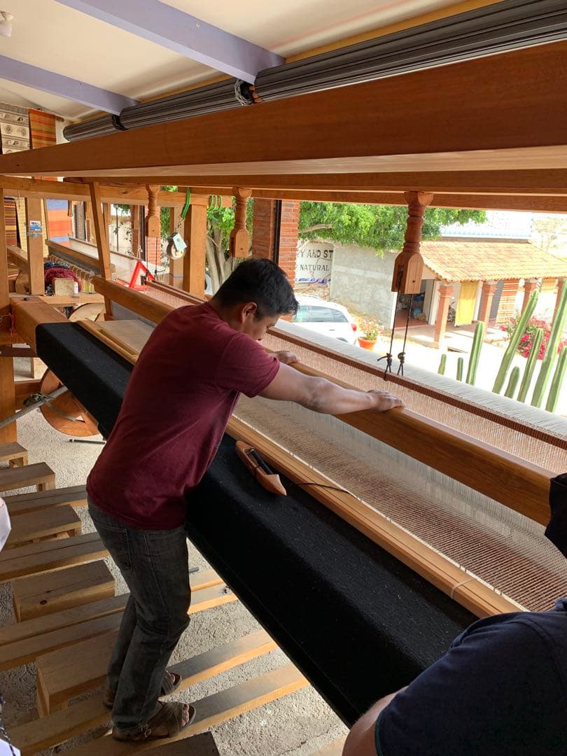 サポテックラグ　オアハカ　メキシコ　約100cm x 60cm