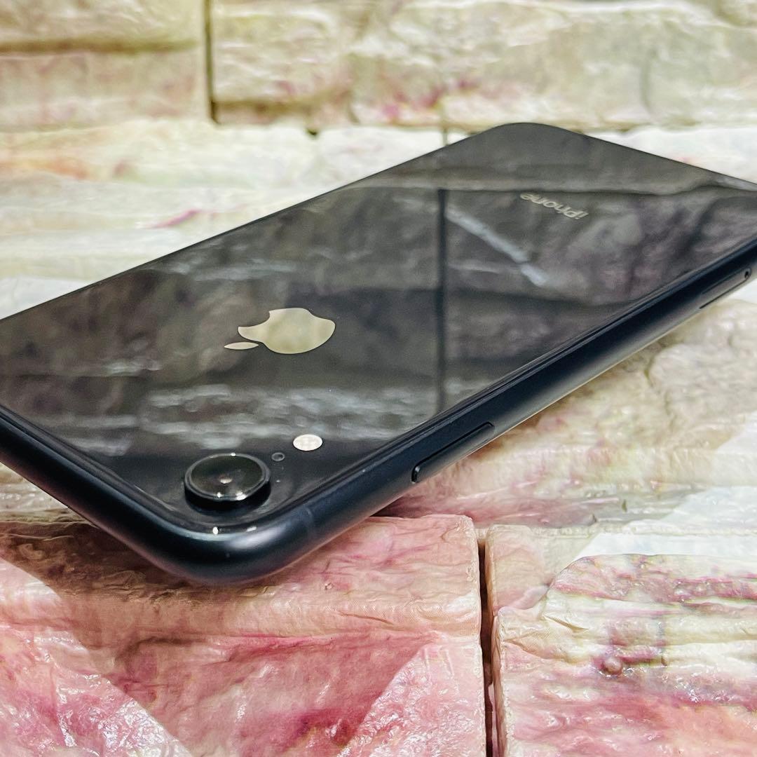 SIMフリー iPhoneXR 64GB 433 ブラック 電池良好