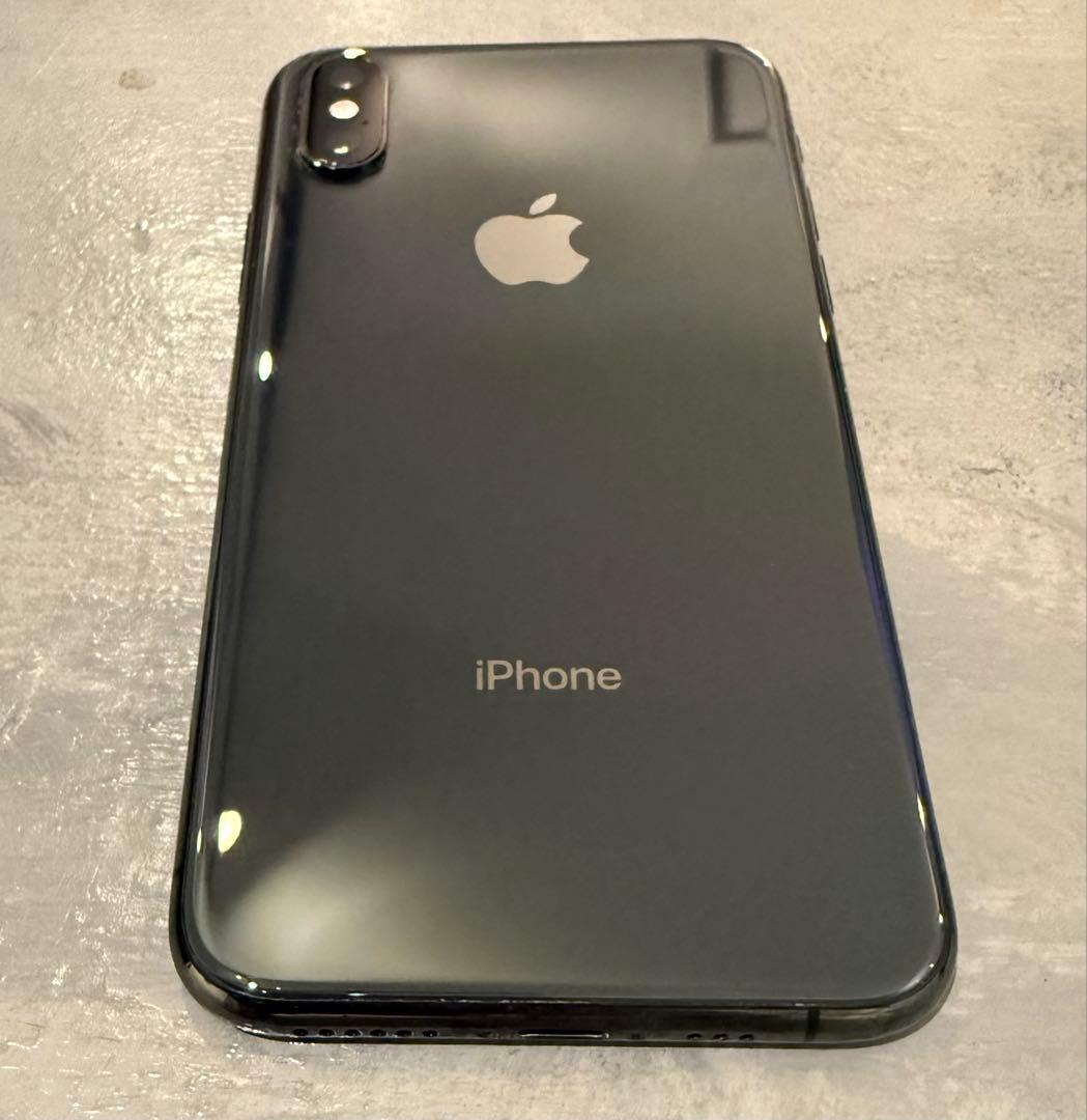 iPhone XS 256GB　Ｓｐａｃｅ　Ｇｒａｙ　中古　SIMフリー済