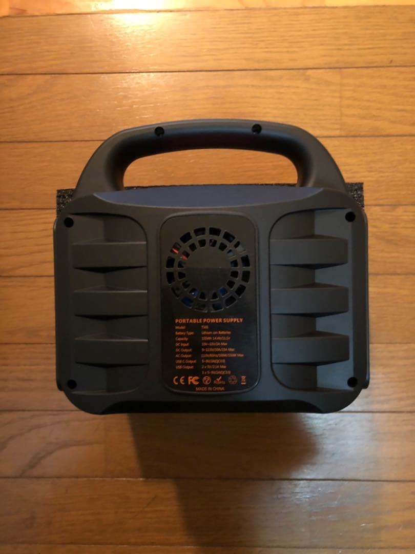 ポータブル電源 42000mAh/155Wh 家庭用蓄電池 液晶大画面表示