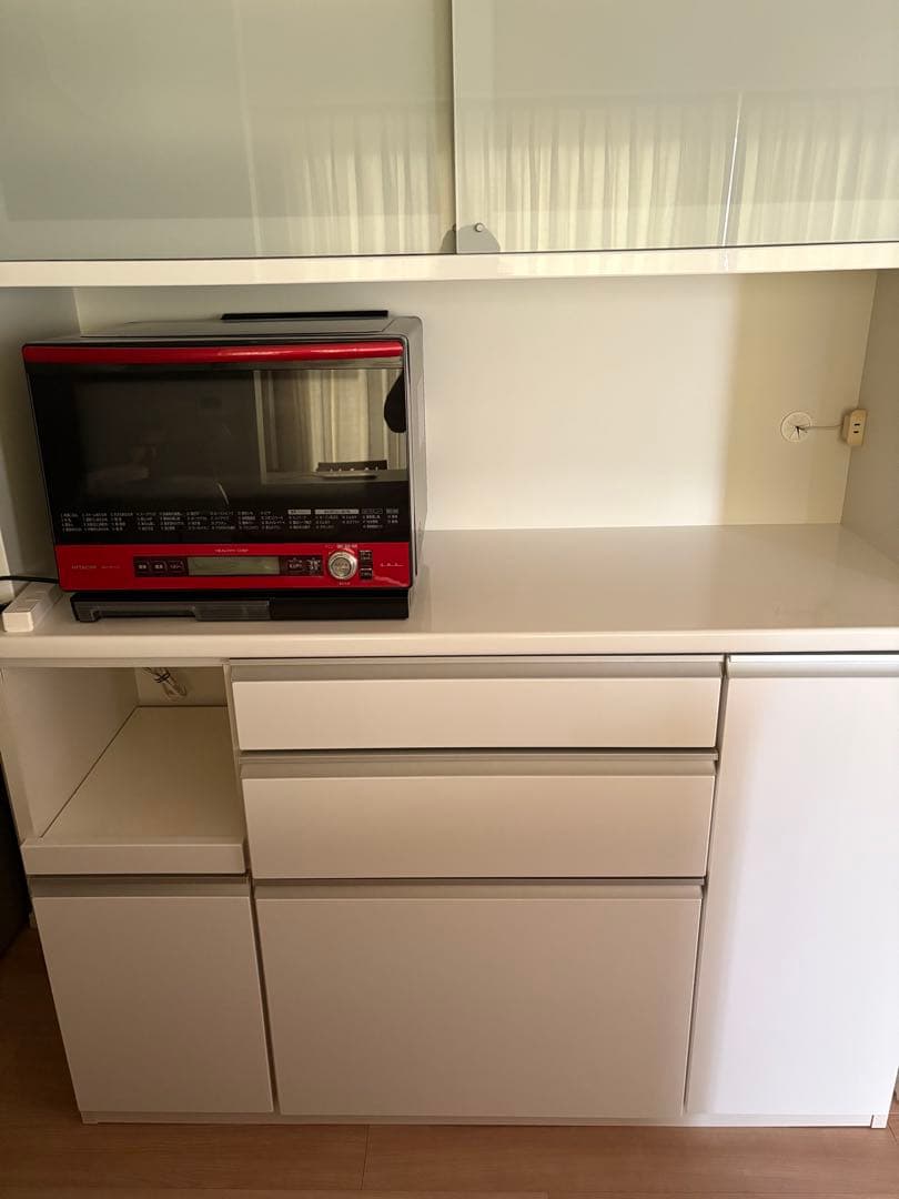 【pupupu※プロフィールご一読ください】 大塚家具　食器棚140cm幅