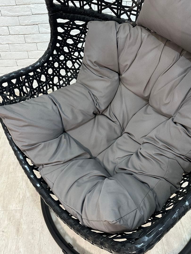 【東京都23区配送無料】ハンギング　チェア　たまご型　アウトドア　椅子　吊り下げ