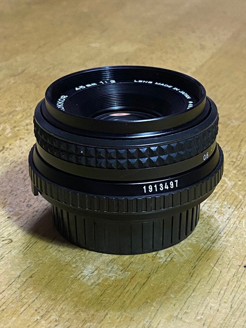 【整備品】Minolta XD + MD ROKKOR 45mm F2