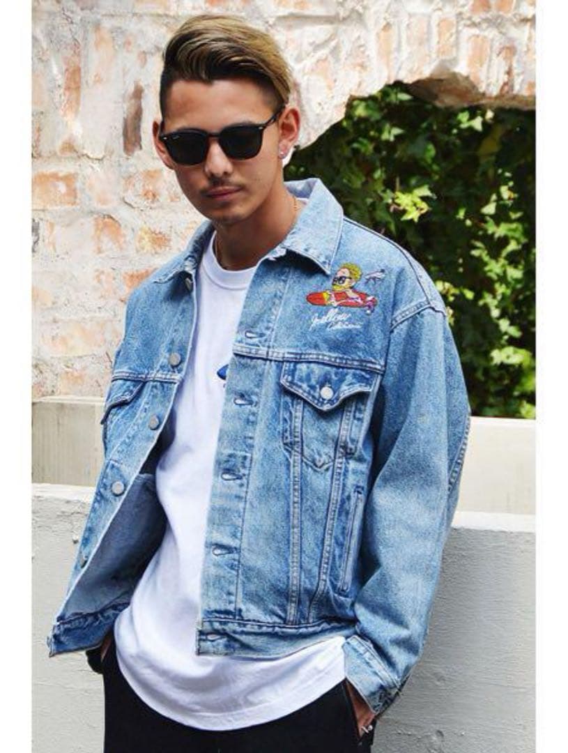 完売品！mellow メロウ　デニムジャケット　サイズL