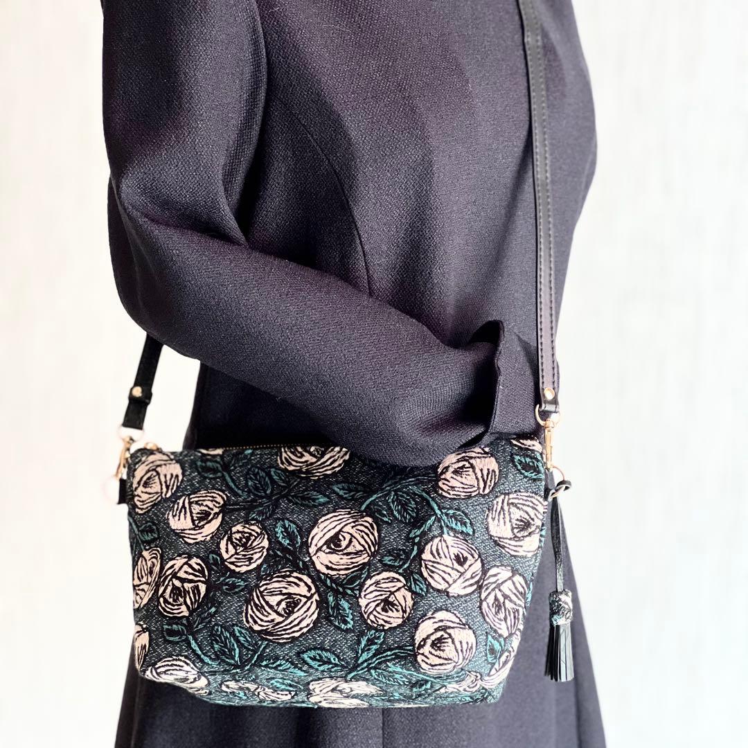 ミナペルホネン rosyショルダーバッグMB510-131