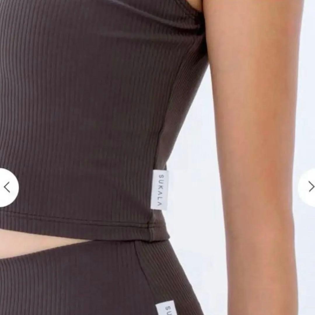 新作！新品未開封【SUKALA】ベーシックリブショート タンクトップ Mサイズ