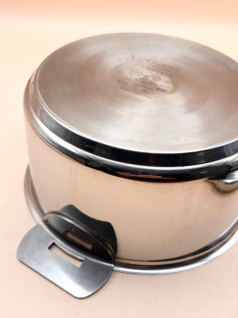 16cm CRISTEL クリステル グラフィット　深鍋