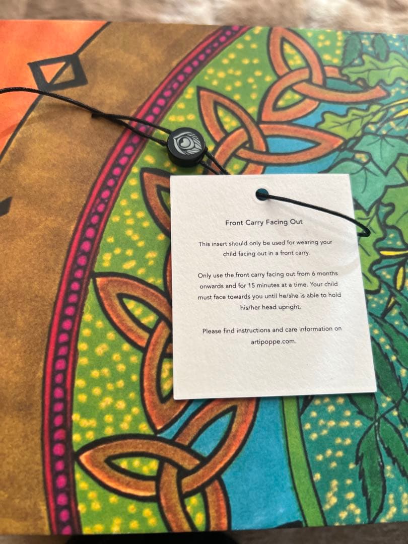 [arti poppe] acomay　ザイガイスト ネイビー 抱っこ紐