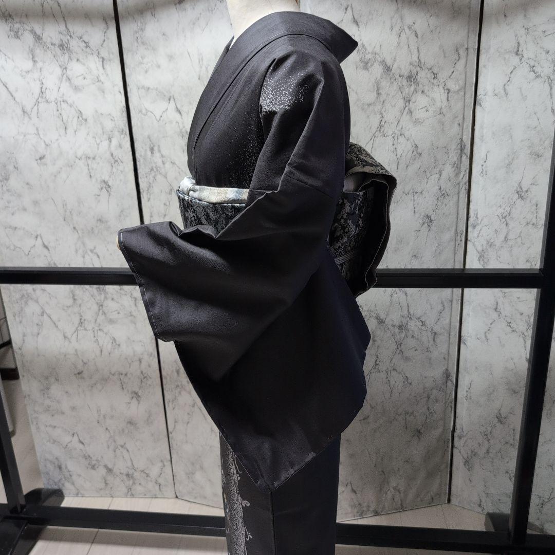 ご依頼品決定［染大島]　上質正絹付け下げ　永久きららガード保証付き