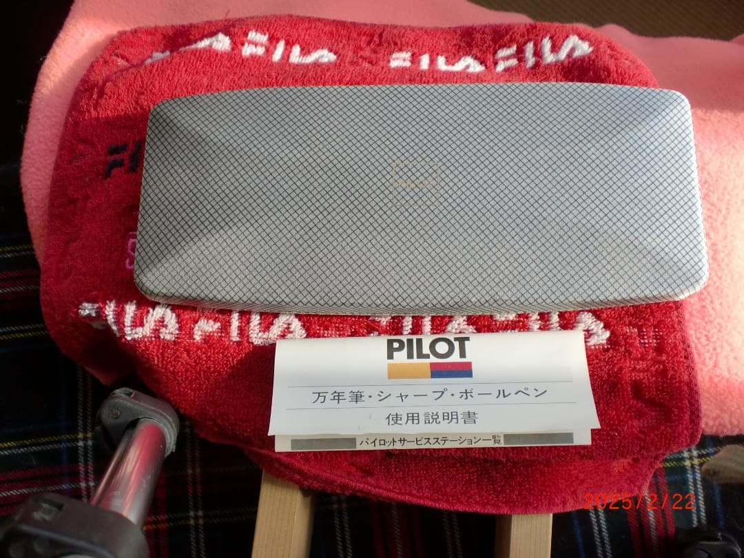 パイロット万年筆 エリート スターリングシルバー18K ホワイトゴールド