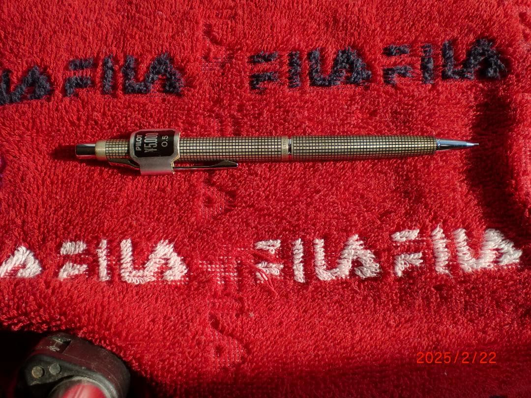 パイロット万年筆 エリート スターリングシルバー18K ホワイトゴールド