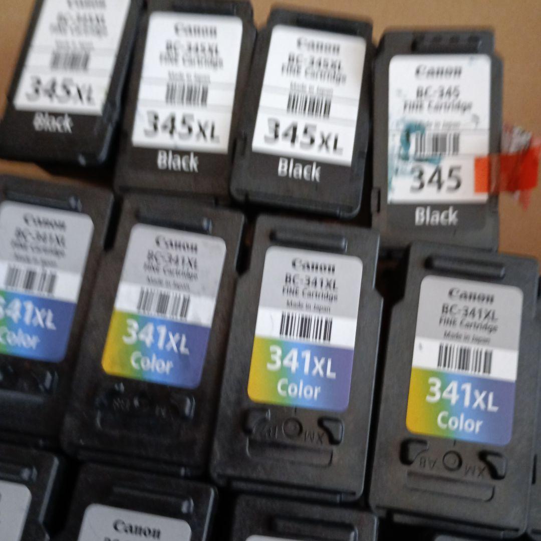 Canon インクカートリッジ 使用済み 18個