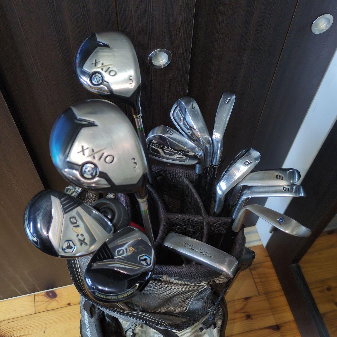 ゴルフクラブ　セット　XX10 PRGR Maruman テーラーメイドバッグ