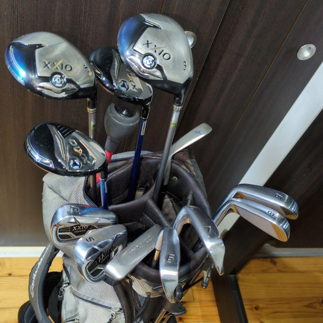 ゴルフクラブ　セット　XX10 PRGR Maruman テーラーメイドバッグ