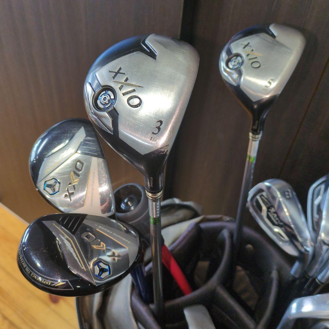 ゴルフクラブ　セット　XX10 PRGR Maruman テーラーメイドバッグ