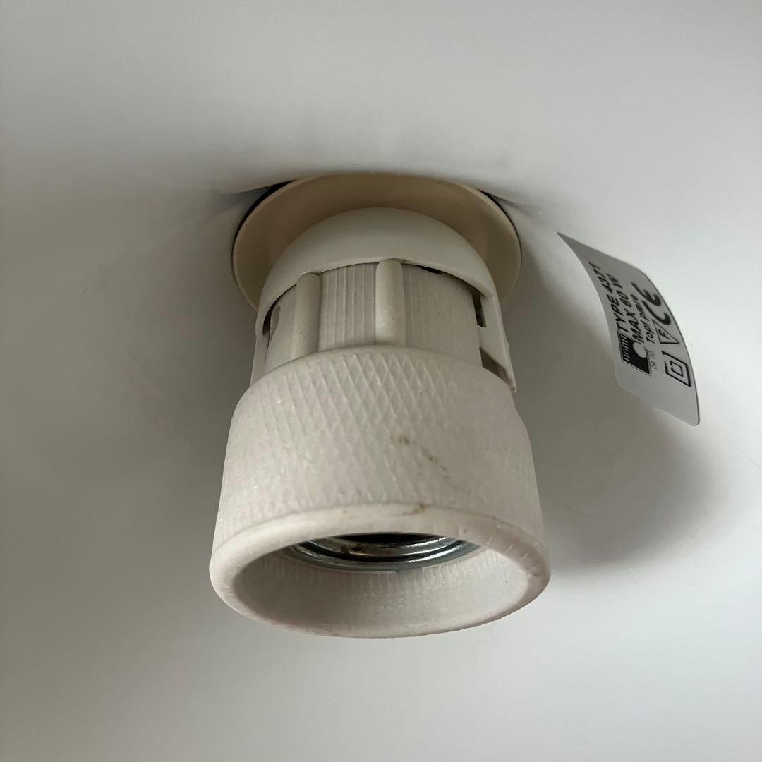 Fog&Morup セミペンダントライト ホワイト 38cm 北欧ヴィンテージ