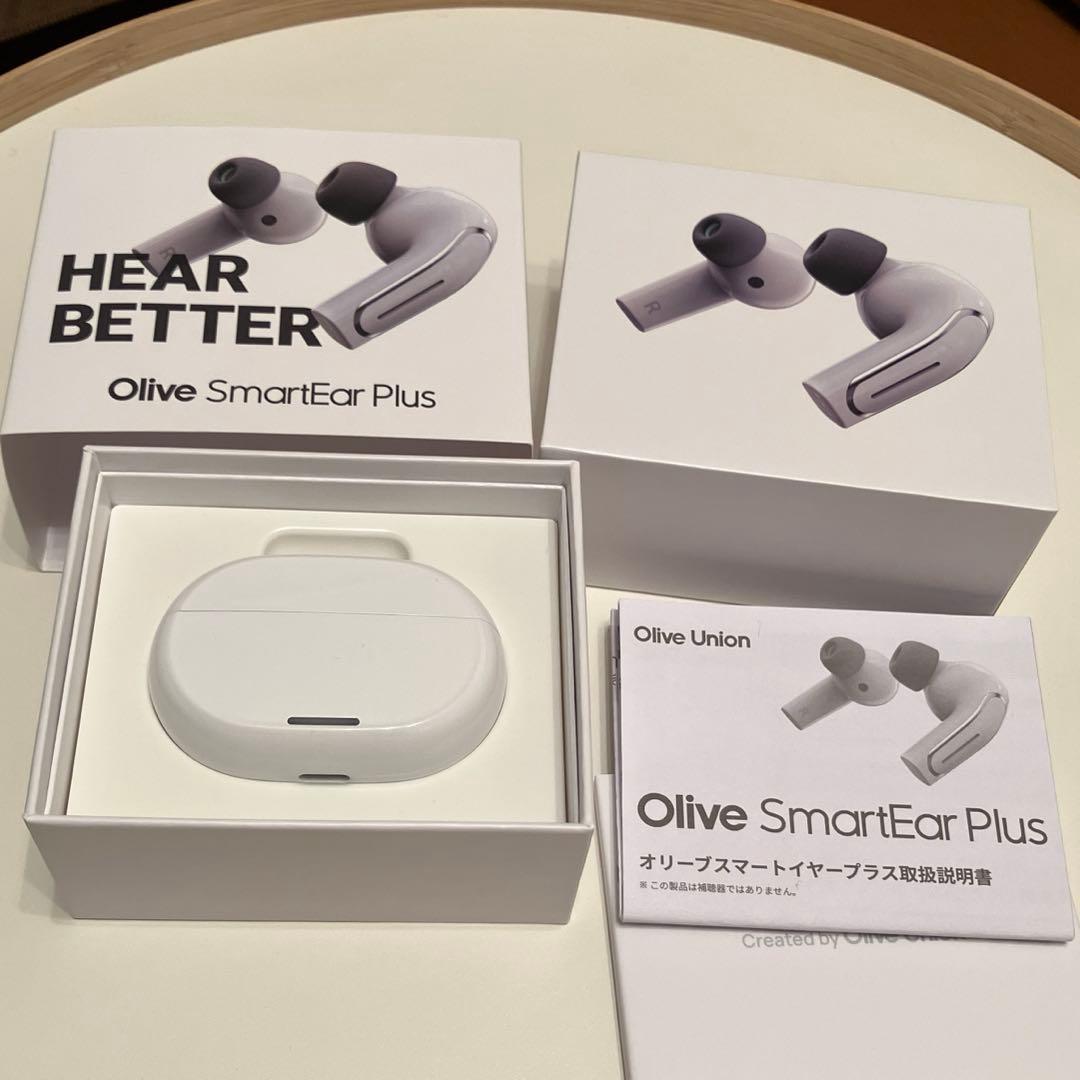 オリーブスマートイヤー プラス ワイヤレスイヤフォン 集音器