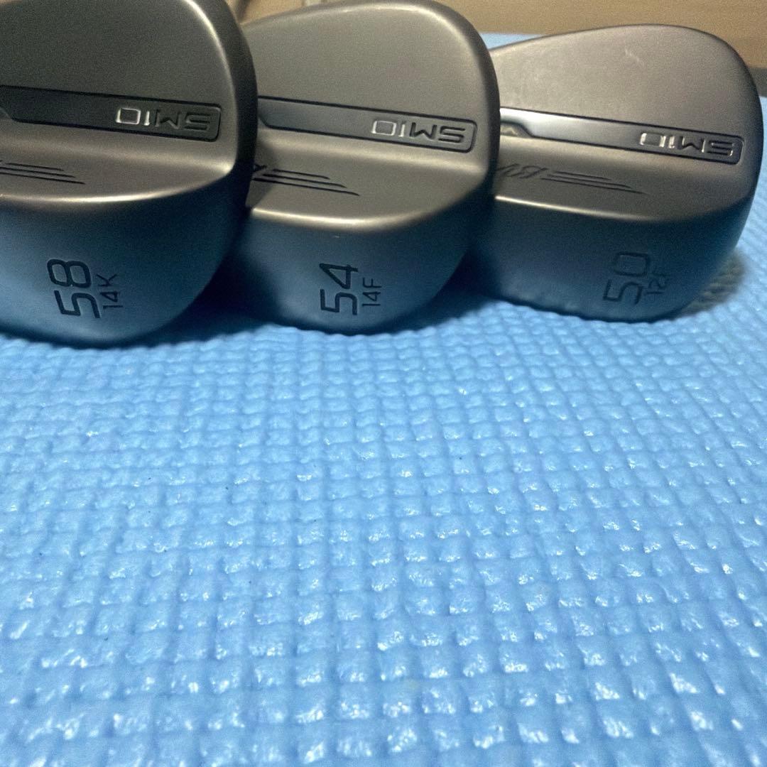 タイトリスト SM10 VOKEY ジェットブラック　 　ウェッジ3本セット