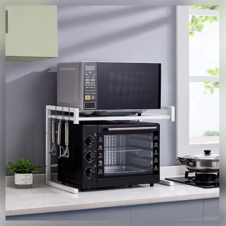 ❤脅威の耐荷重35kg❣圧倒的な安定感で地震の際も安心安全な設計♪❤レンジ台