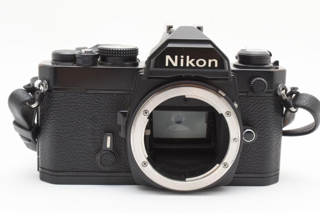 美品 NIKON FM ブラック フィルムカメラ　モルト新品交換済　M196
