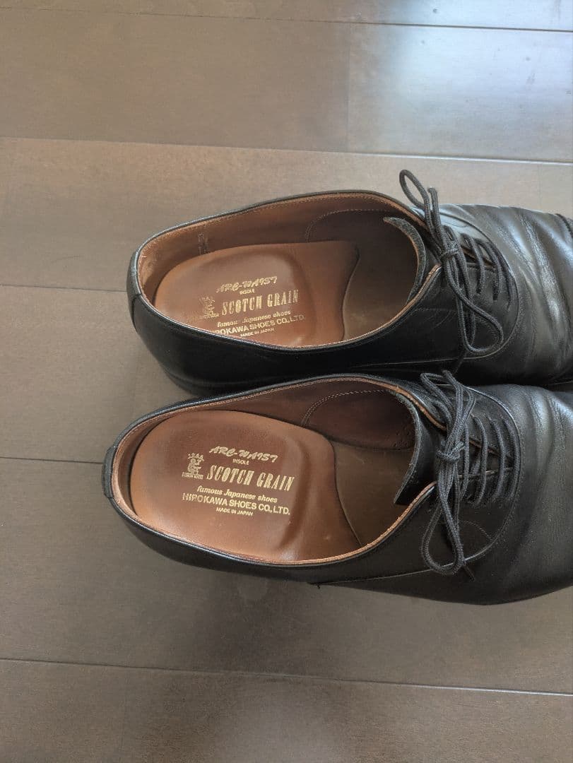 スコッチグレイン I-0263 パンチドキャップトゥ HIROKAWA　26cm