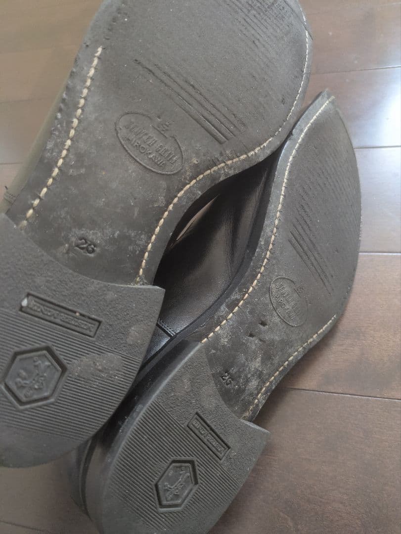 スコッチグレイン I-0263 パンチドキャップトゥ HIROKAWA　26cm