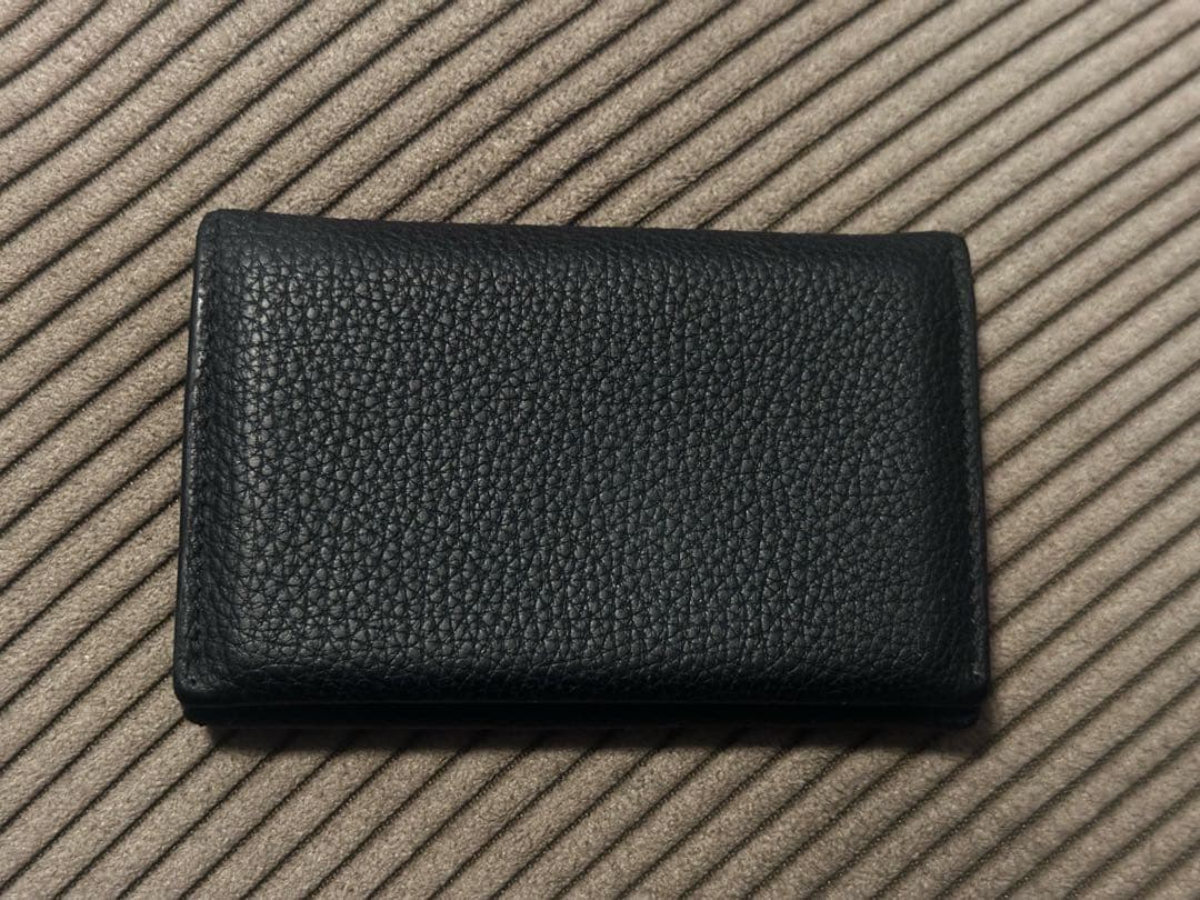 ボナベンチュラ　名刺入れ　ビジネスカードケース　シュリンクレザー