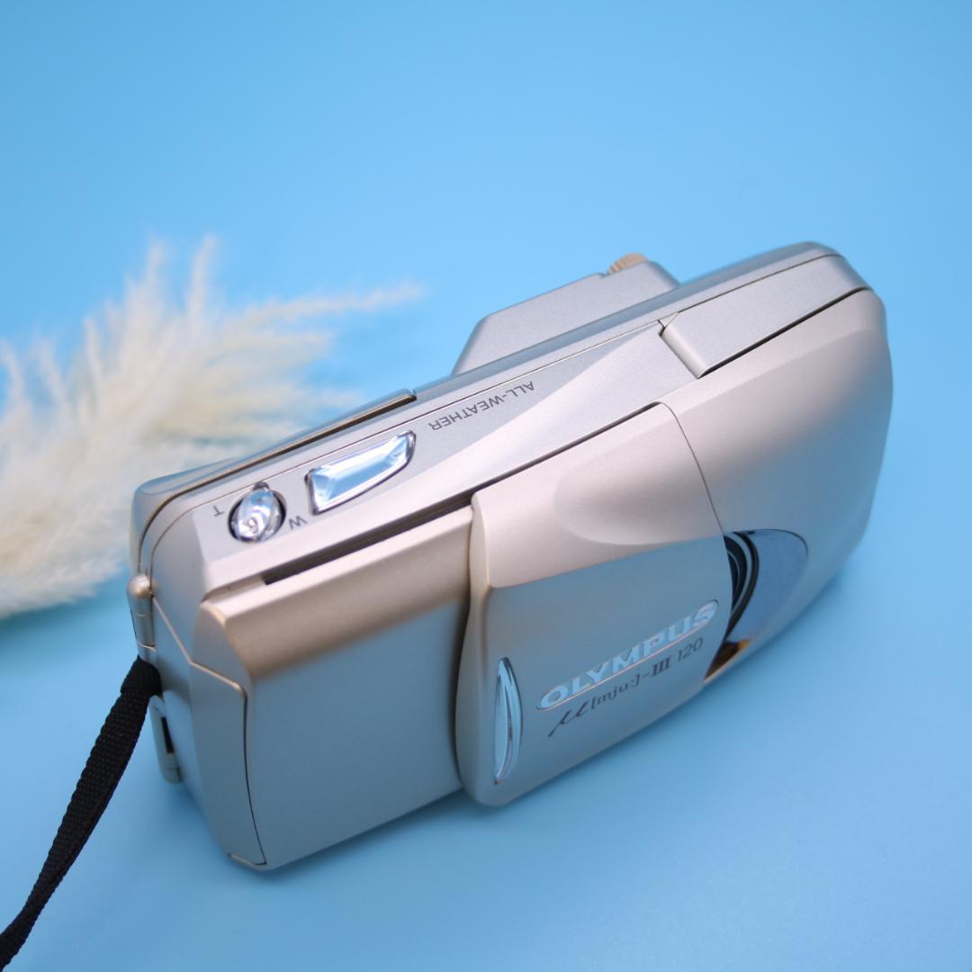 ❁美品❁OLYMPUS μ [mju:] -Ⅲ 120 フィルムカメラ 動作◎