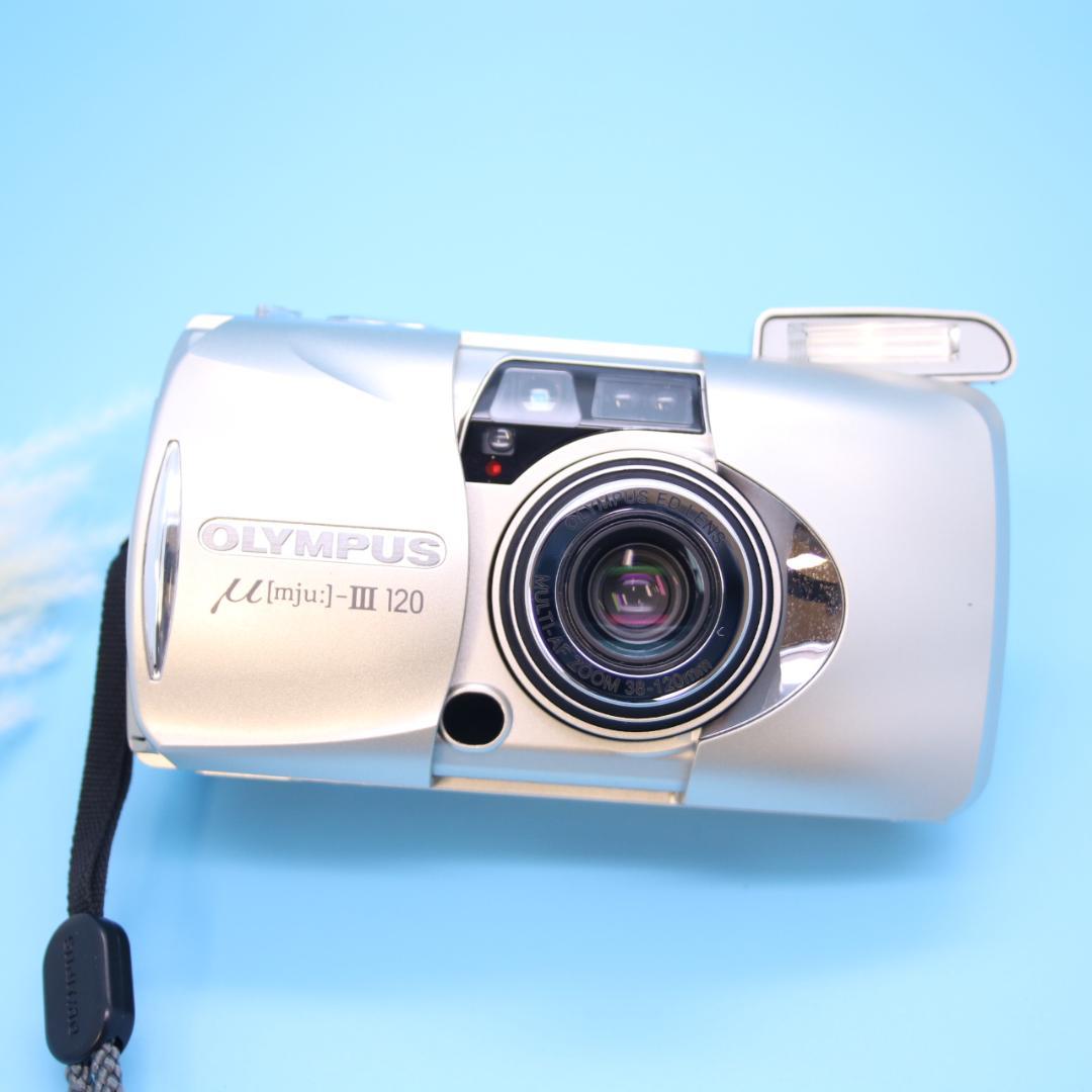 ❁美品❁OLYMPUS μ [mju:] -Ⅲ 120 フィルムカメラ 動作◎