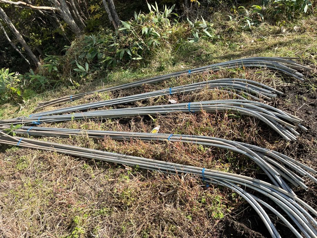 園芸パイプアーチ230本セット