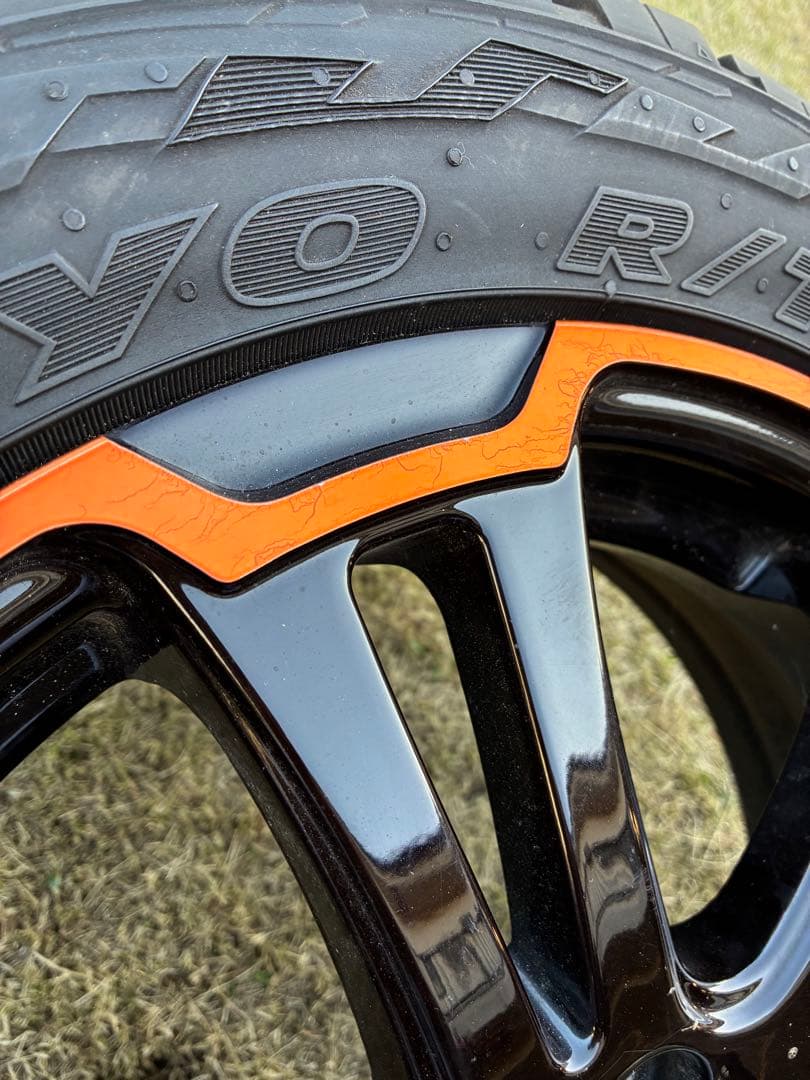 165/60R15 バリ山オープンカントリー アルジェノン フェニーチェ美品！