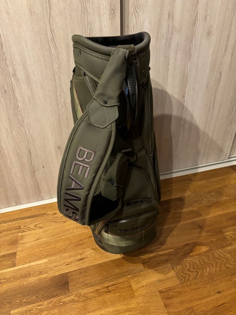 激レア　BEAMS GOLF BRIEFING コラボ　キャディバック