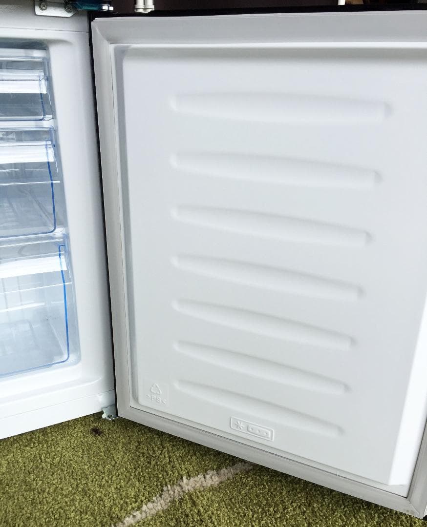 送料込★2ドア冷蔵庫/2D☆2024年☆大容量175L☆ブラック/黒☆ハイセンス