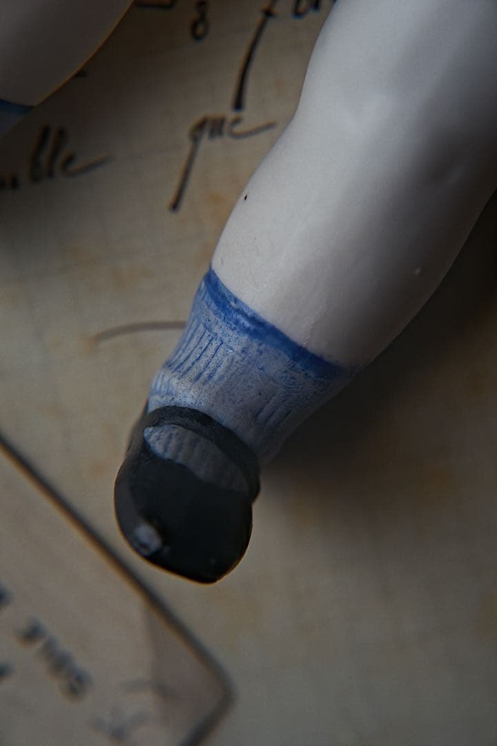 アンティーク ビスクドール ミニョネット ドイツ Hertwig オールビスク