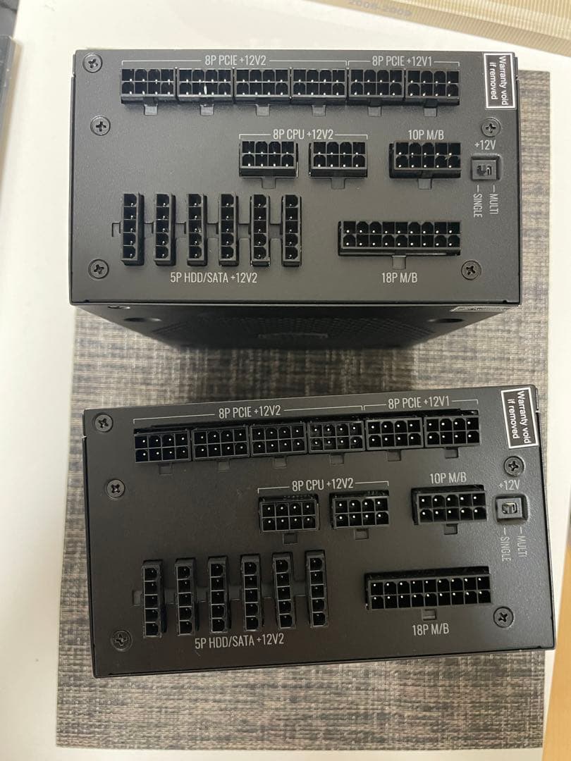 Cooler Master 電源ユニット 12V 2基ファン