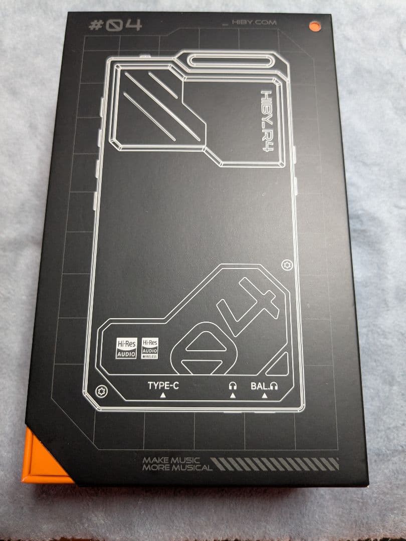 hiby R4 Orange DAP 動作確認済 初期化済