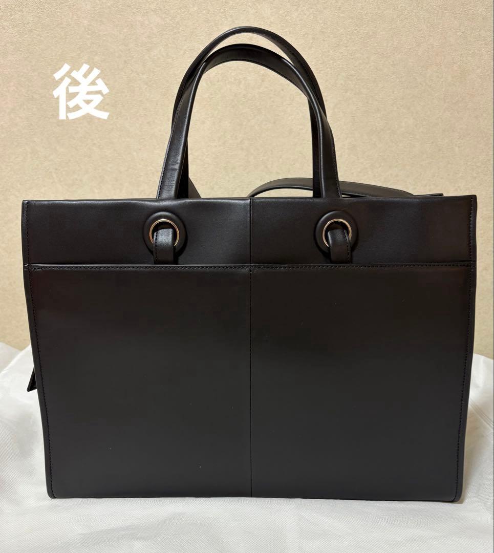 COLE HAAN レザー　トートバック　ブラック　A4サイズ　未使用