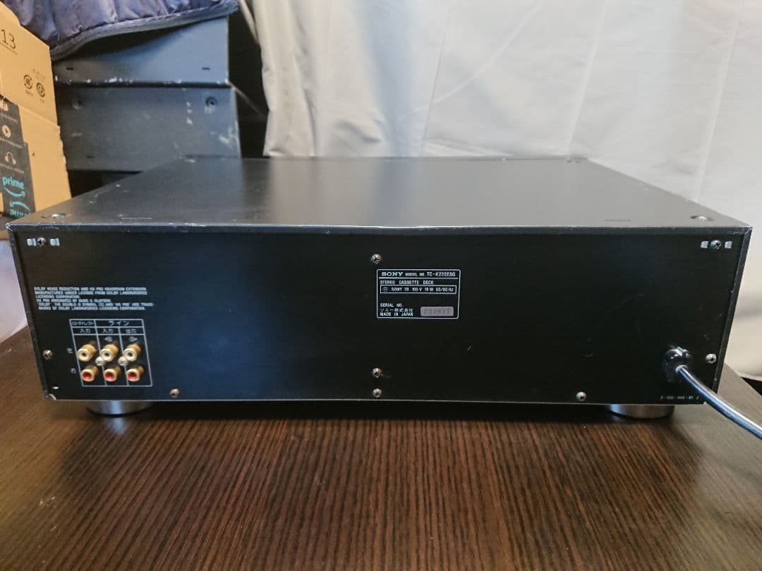 美品メンテナンス整備済SONY製カセットデッキTC-K222ESG